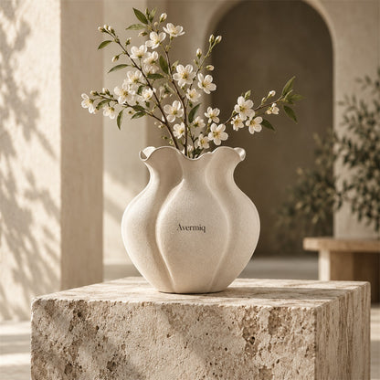 Avermiq Fleur Petal Rim Vase