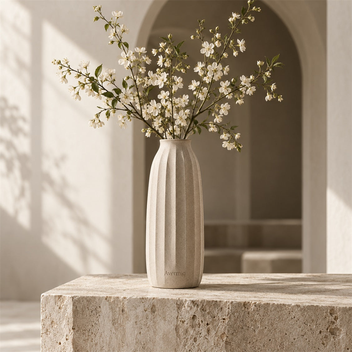 Avermiq Linea Tall Fluted Vase